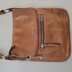 FOSSIL LONG LIVE VINTAGE  Hanover Messenger Bag ZB2869 Leather Vintage